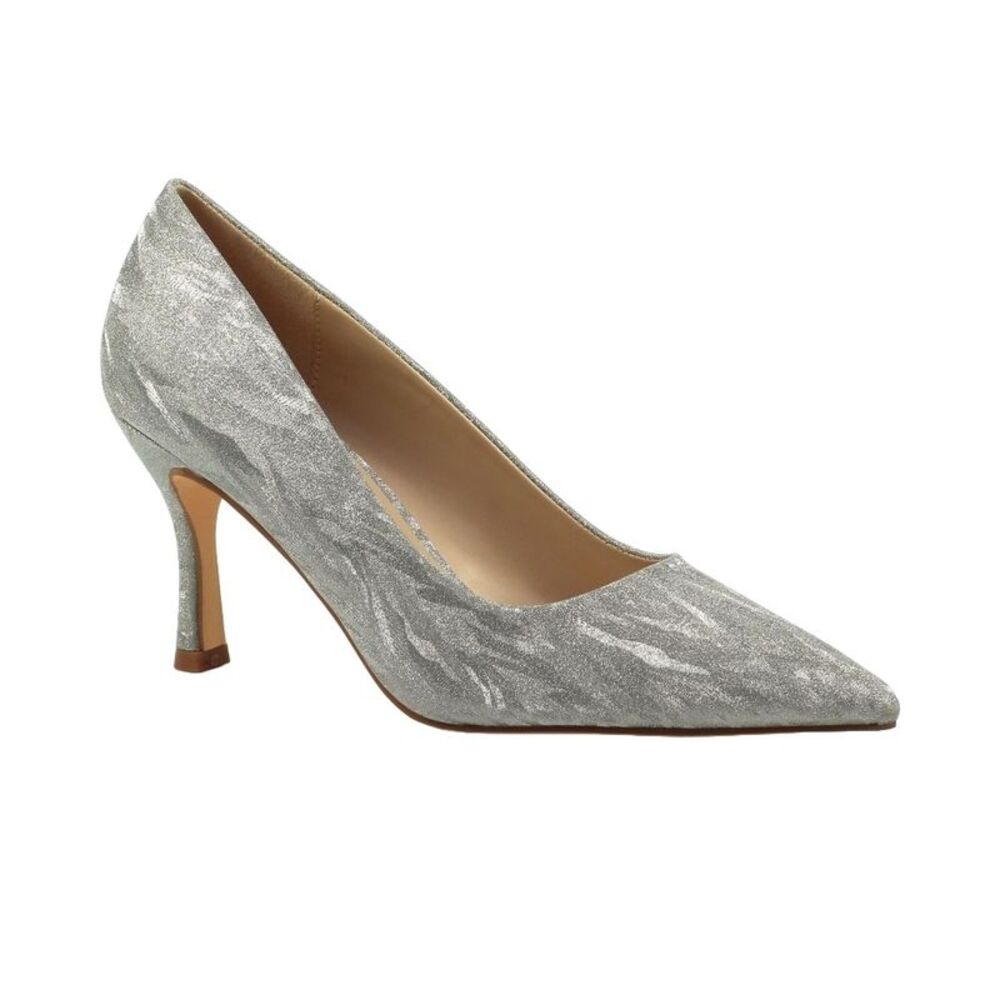 Lunar Womens/Ladies Jada Court Shoes / Silver
